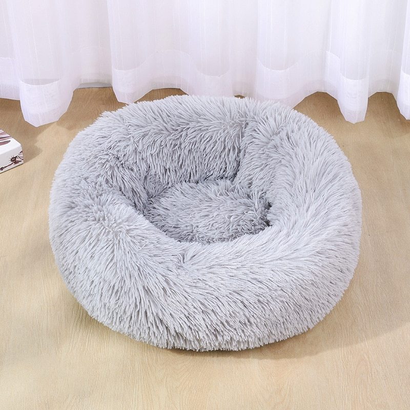 Soft Washable Plush Dog & Cat Bed