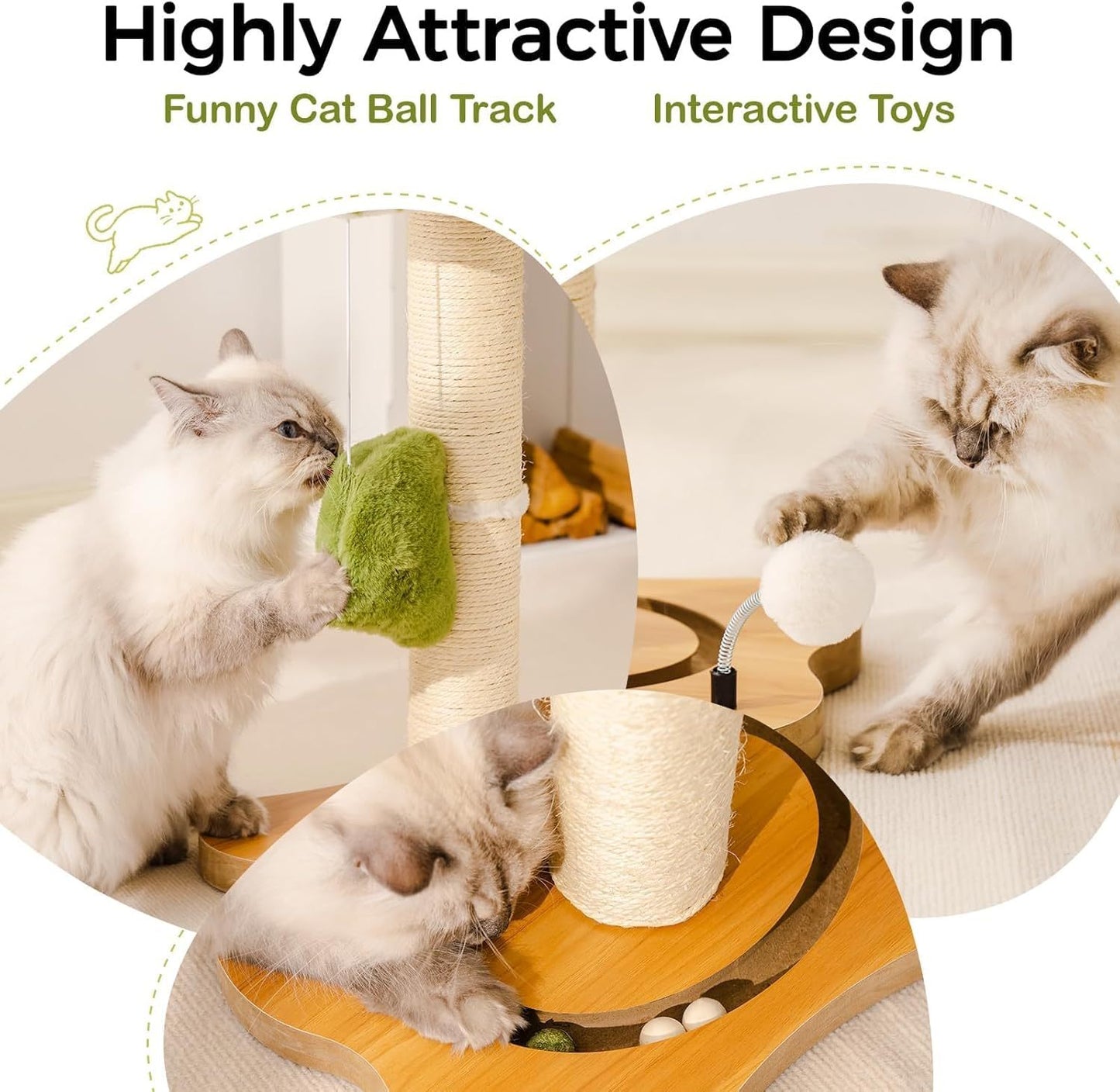 Cat Scratching Post & Bed