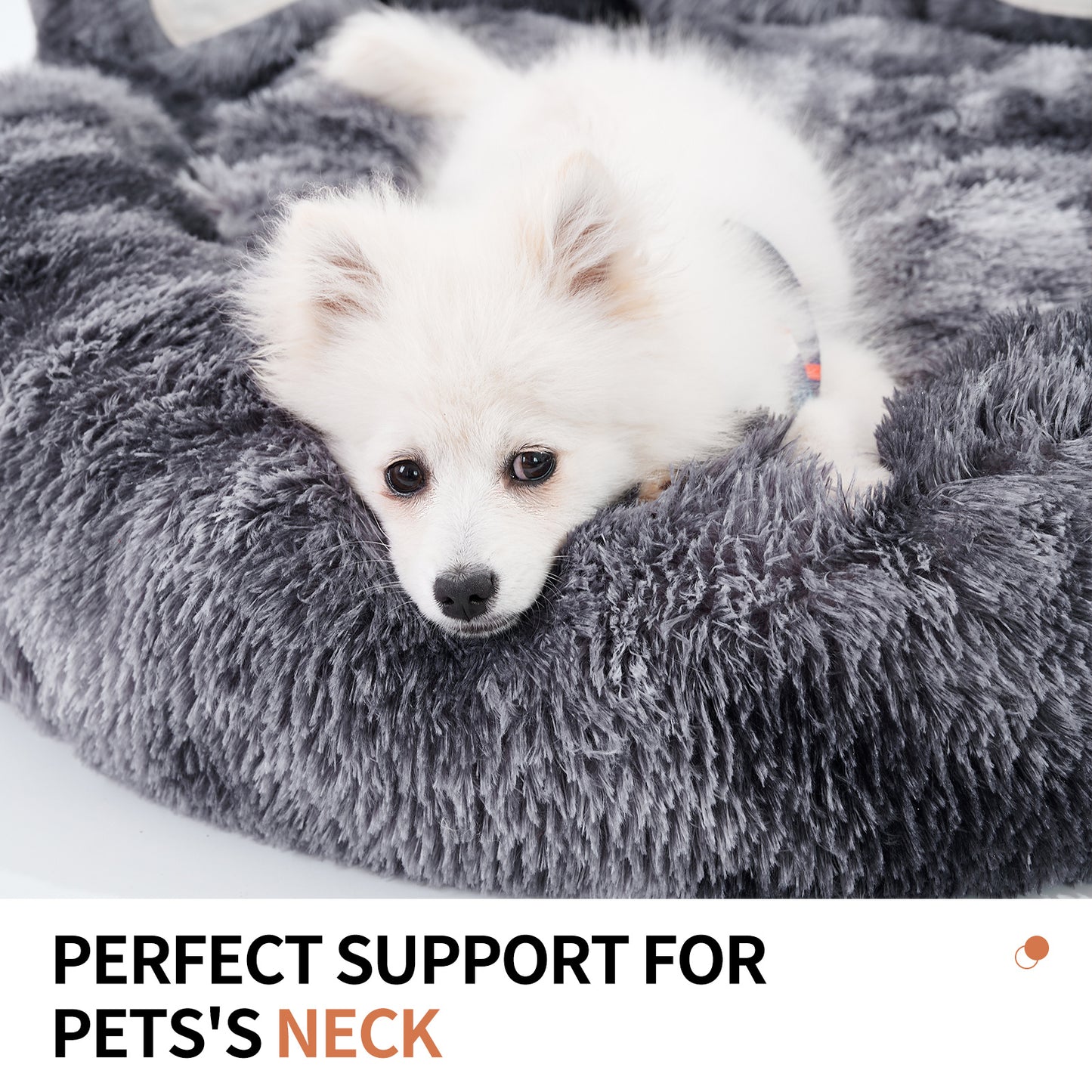 Bear Paw Dog Bed – Cozy Plush Bed for Small & Medium Dogs