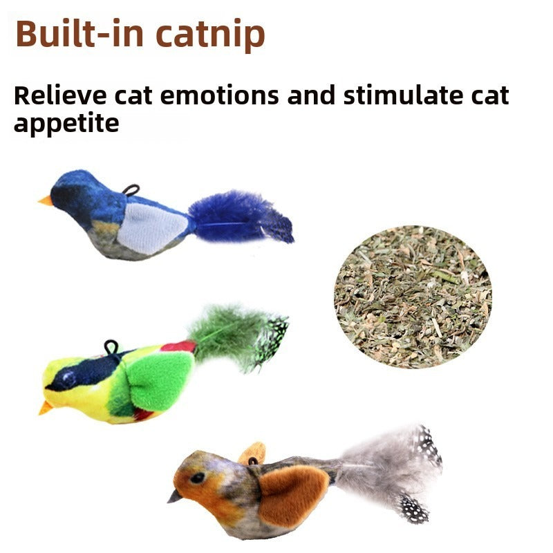 Durable Pet Sound Bird Toy – Anti-Bite, Anxiety Relief, All Ages
