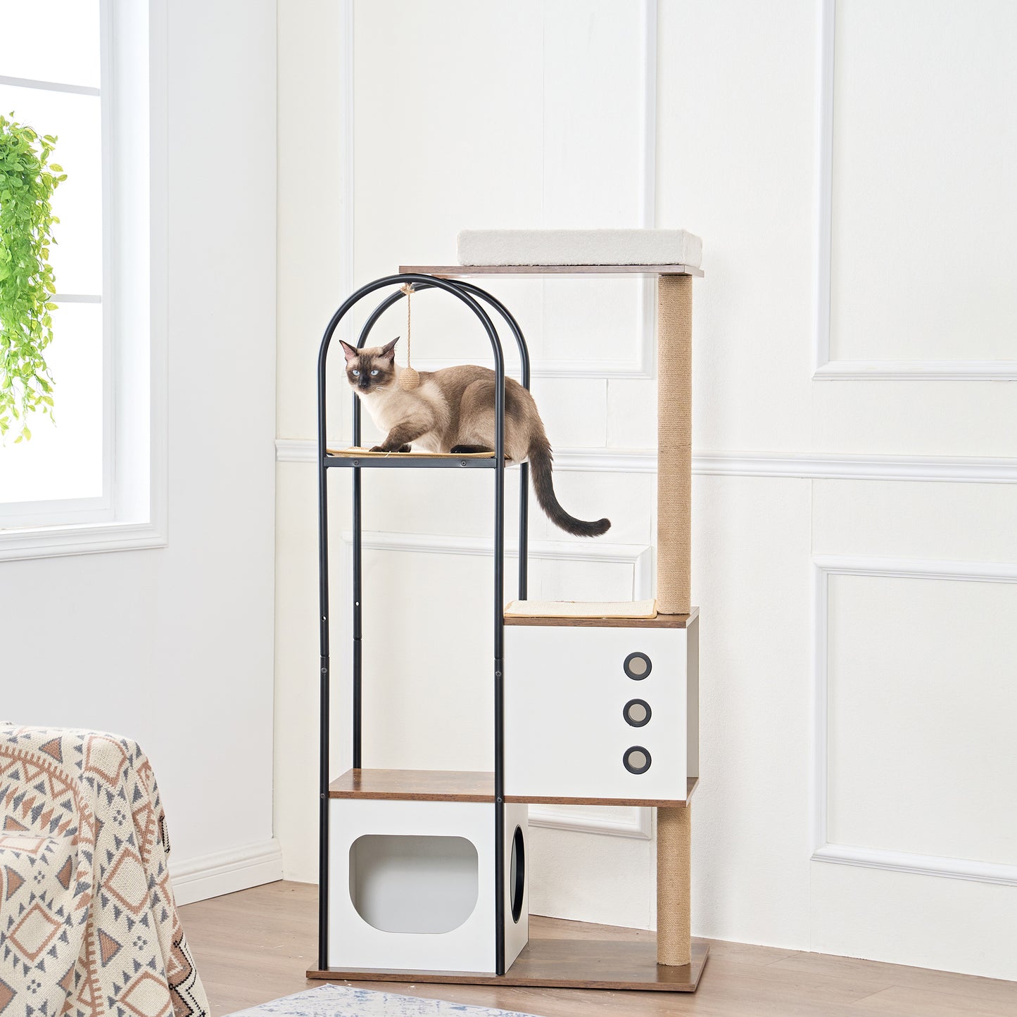 Multi-Storey Cat Tree – Modern Climbing Frame for Cats