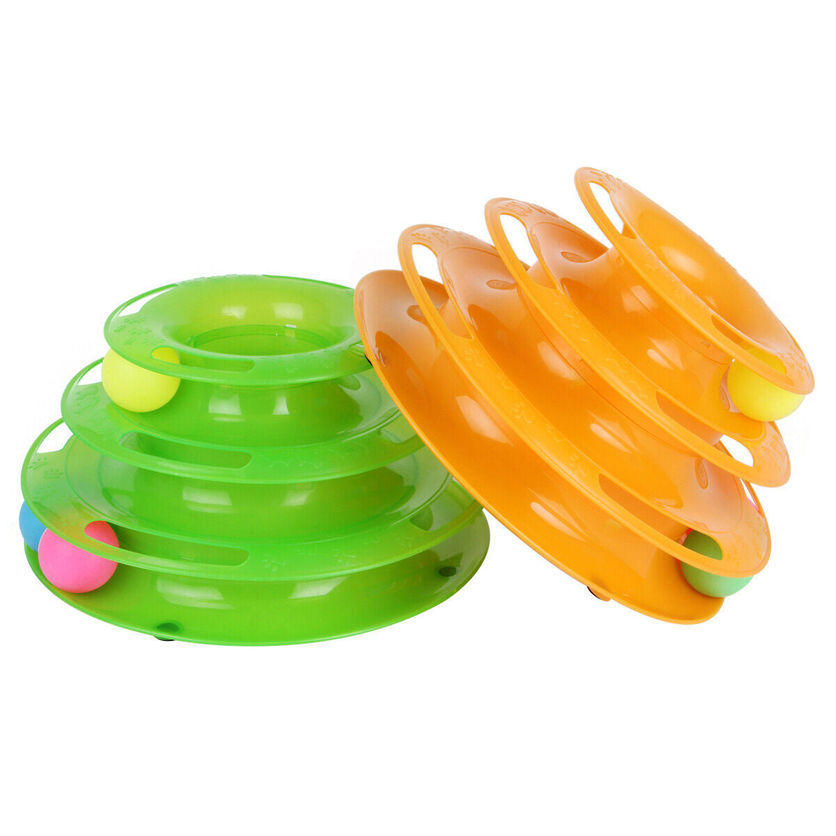 Trilaminar Cat Chase Ball Toy – Endless Fun & Exercise