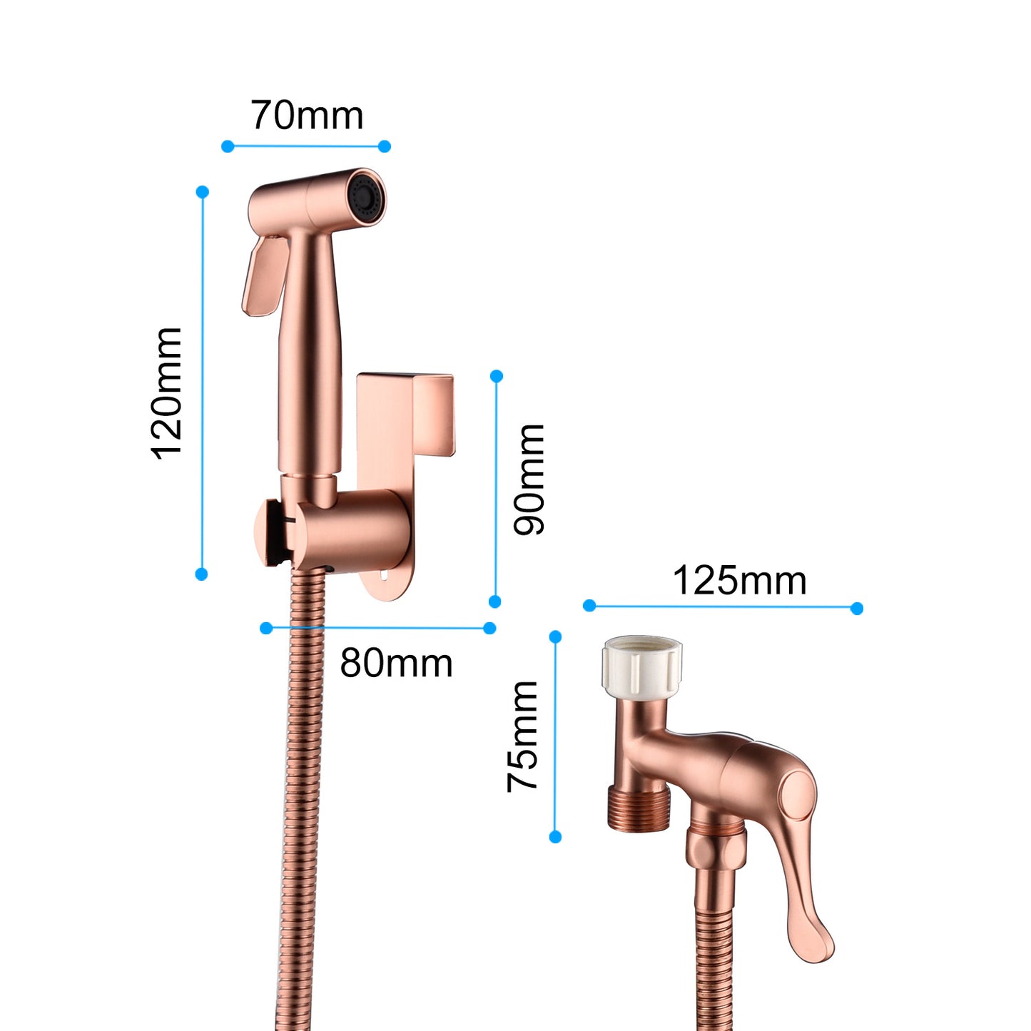 Handheld Pet Toilet Spray Gun – Portable Bathing Equipment for Dogs & Cats