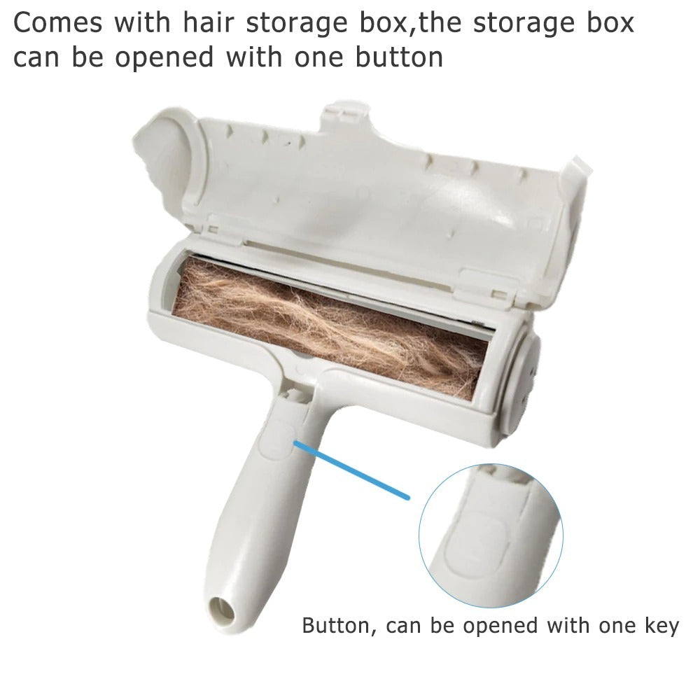 Pet Hair Remover Roller – 2-Way Lint & Fur Brush for Dogs/Cats, Sofa & Clothes