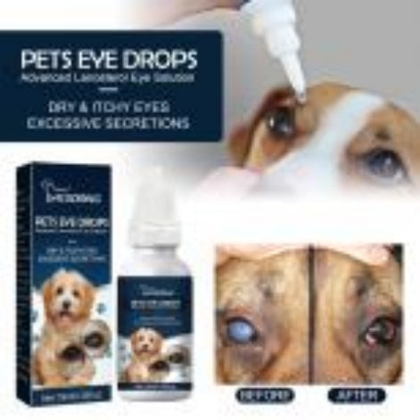 Tear Stain Removal & Eye Care Drops for Cats & Dogs