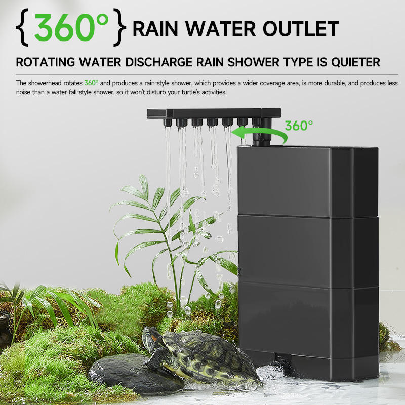 Low Water Level Filter Three Sections 8W 850L