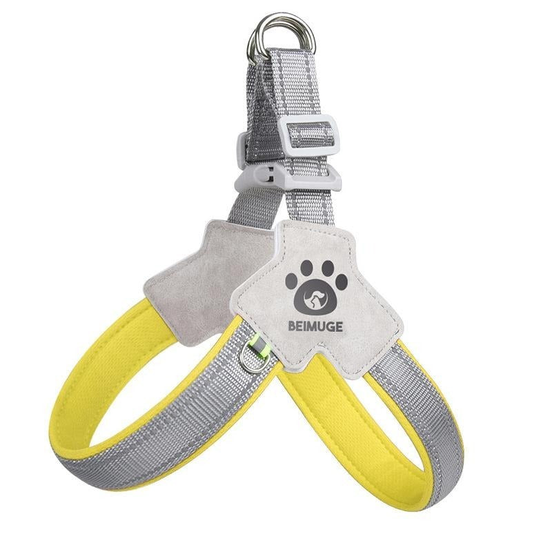 Adjustable Pet Harness & Leash Set – No-Pull, Reflective