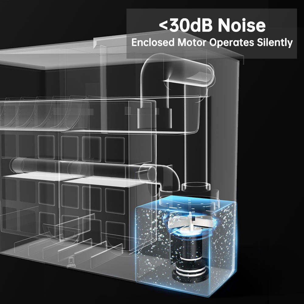 Silent Hanging Aquarium Filter – 3.5W/6W/8W