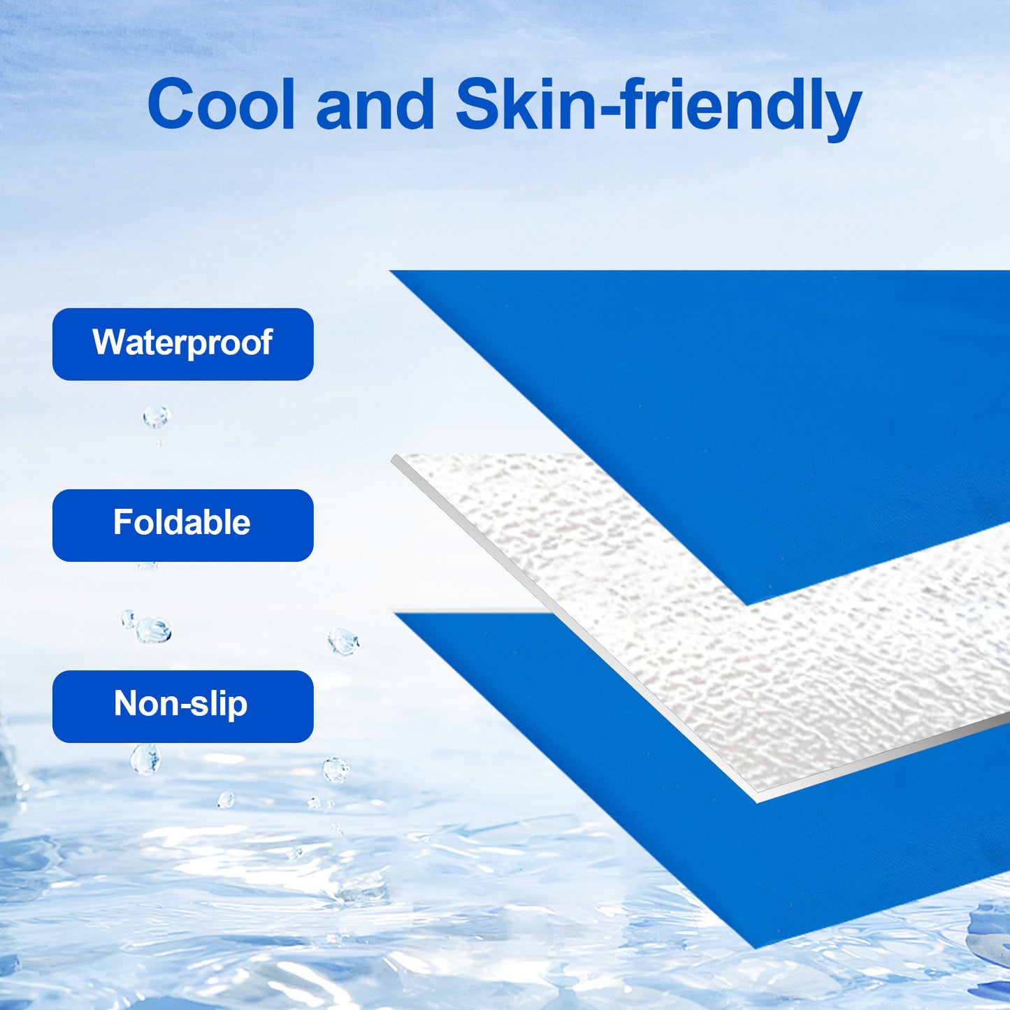 Dog Cooling Mat, Pressure-Activated Gel Pad
