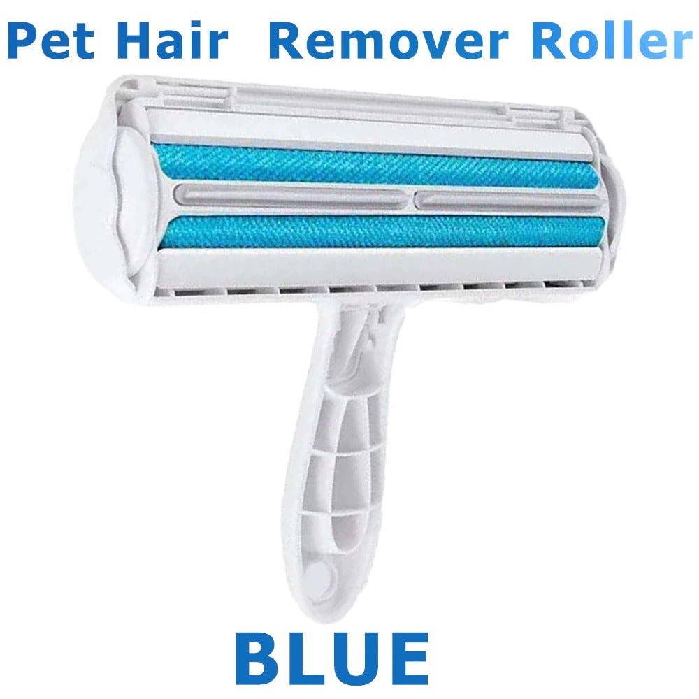 Pet Hair Remover Roller – 2-Way Lint & Fur Brush for Dogs/Cats, Sofa & Clothes