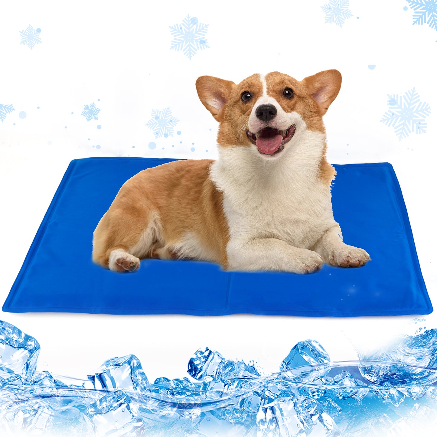 Dog Cooling Mat, Pressure-Activated Gel Pad