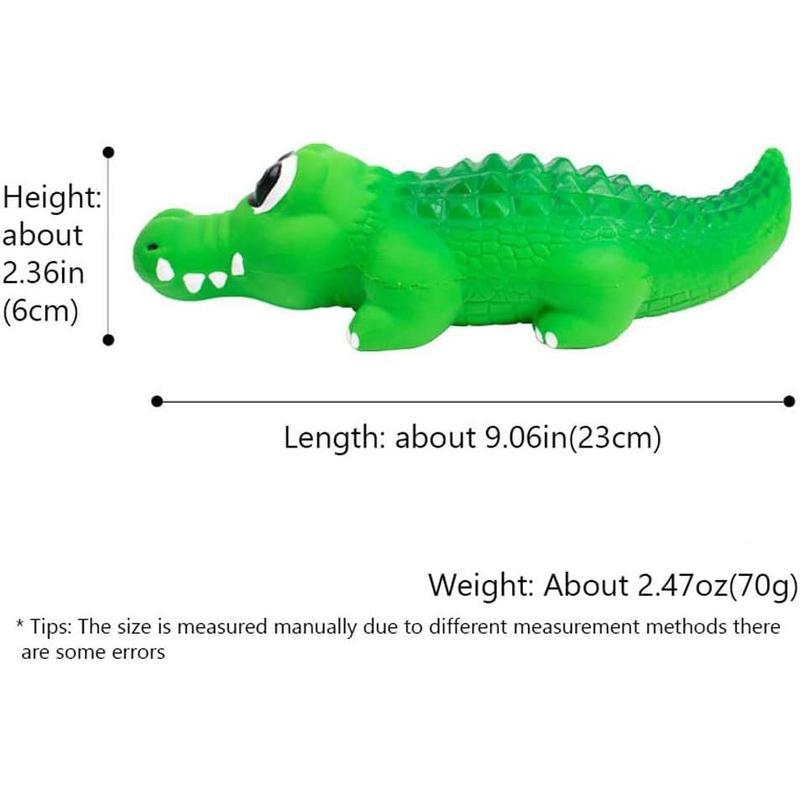 PROKEl Latex Alligator Pet Dog Toy