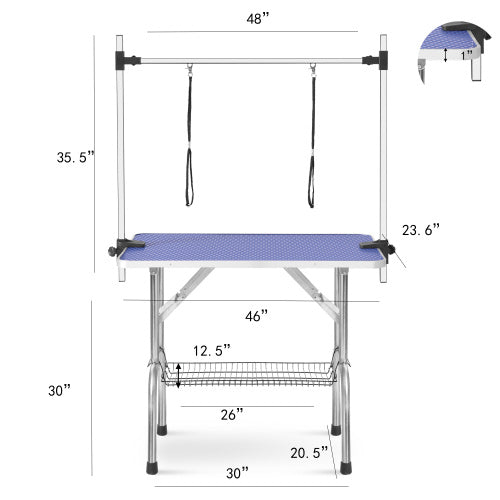 Pet Dog And Cat Grooming Table
