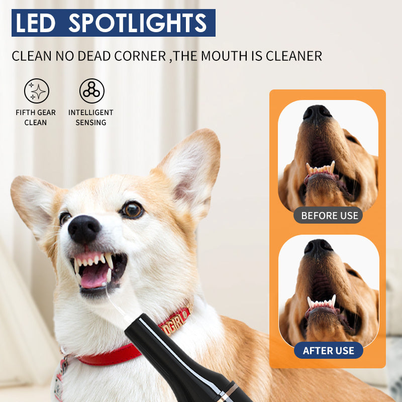 Ultrasonic Pet Teeth Cleaning Device – Dental Care for Dogs and Cats