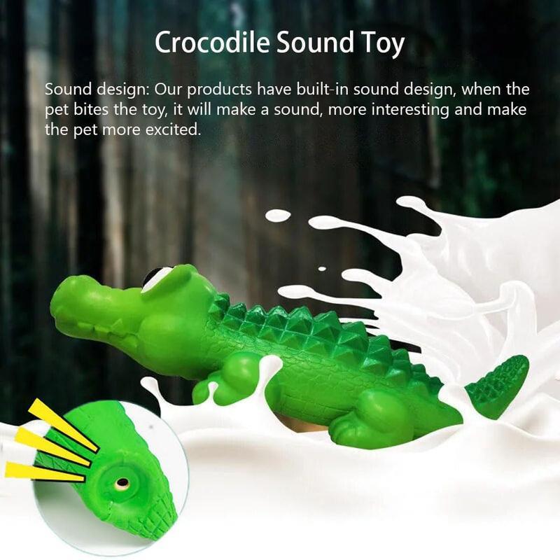 PROKEl Latex Alligator Pet Dog Toy