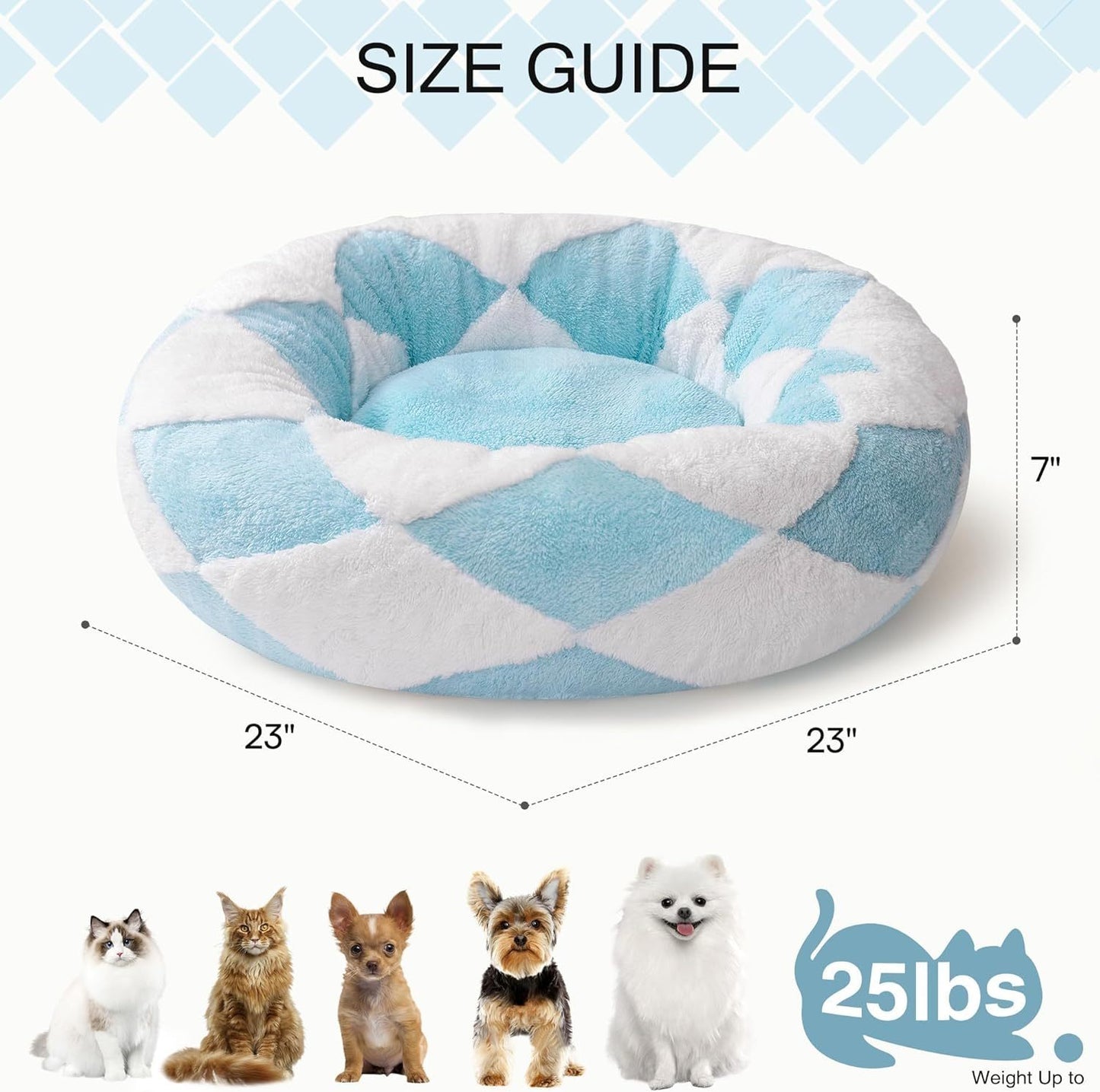 Donut Cat Bed For Indoor Cats