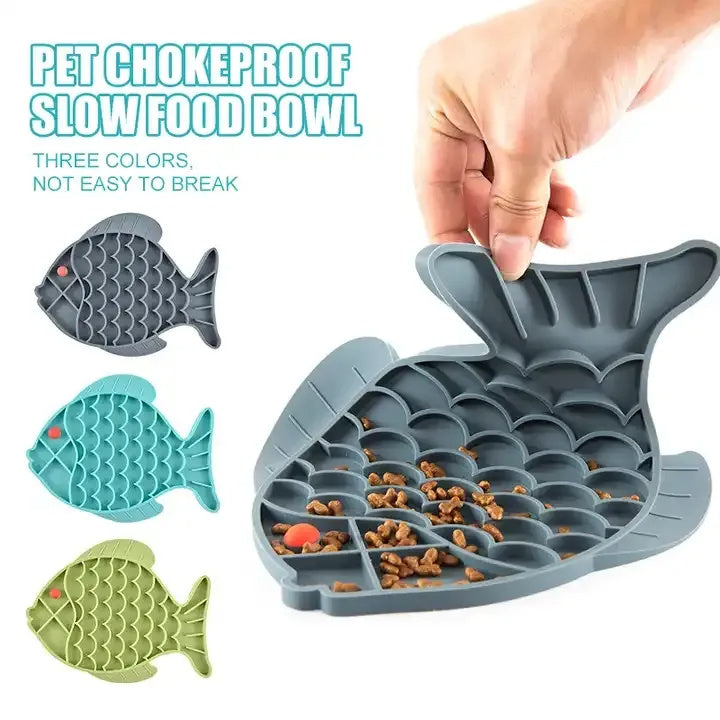 Silicone Lick Mat – Slow Feeder for Dogs