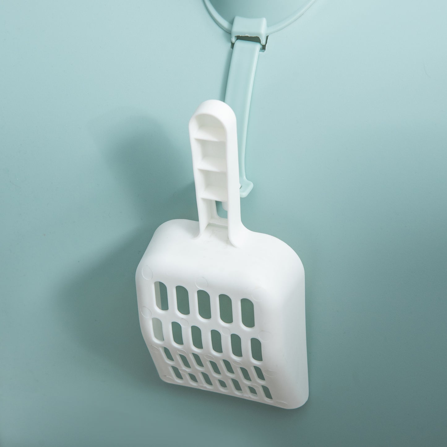 Covered Cat Litter Box with Tray & Scoop Set