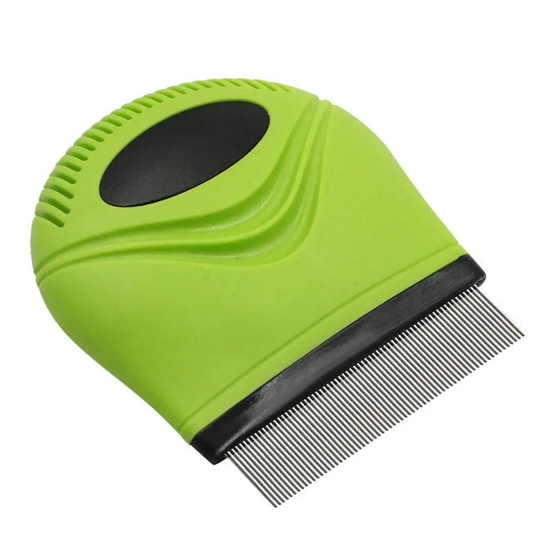Pet Life 'Grazer' Handheld Travel Grooming Comb for Cats and Dogs