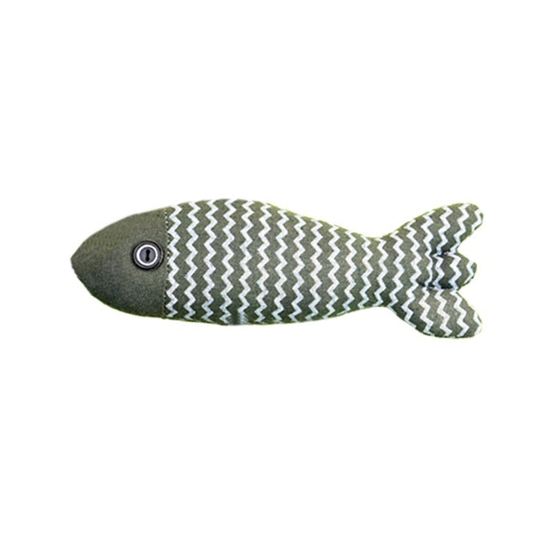 Pet Mint Fish Toy – Random Color, Catnip Toy for All Ages