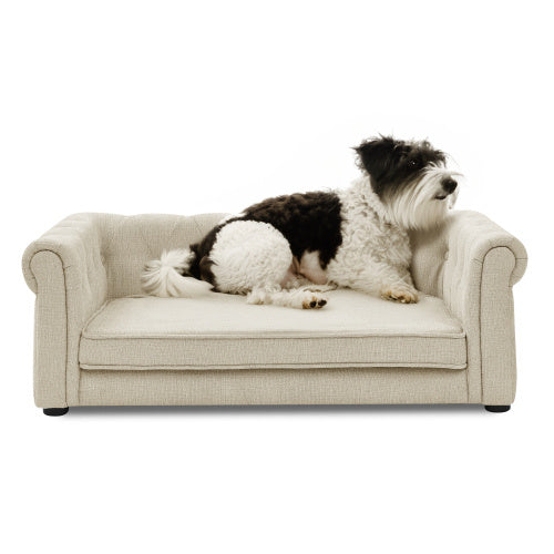 Elegant Rectangular Pet Bed – Medium & Large Dogs