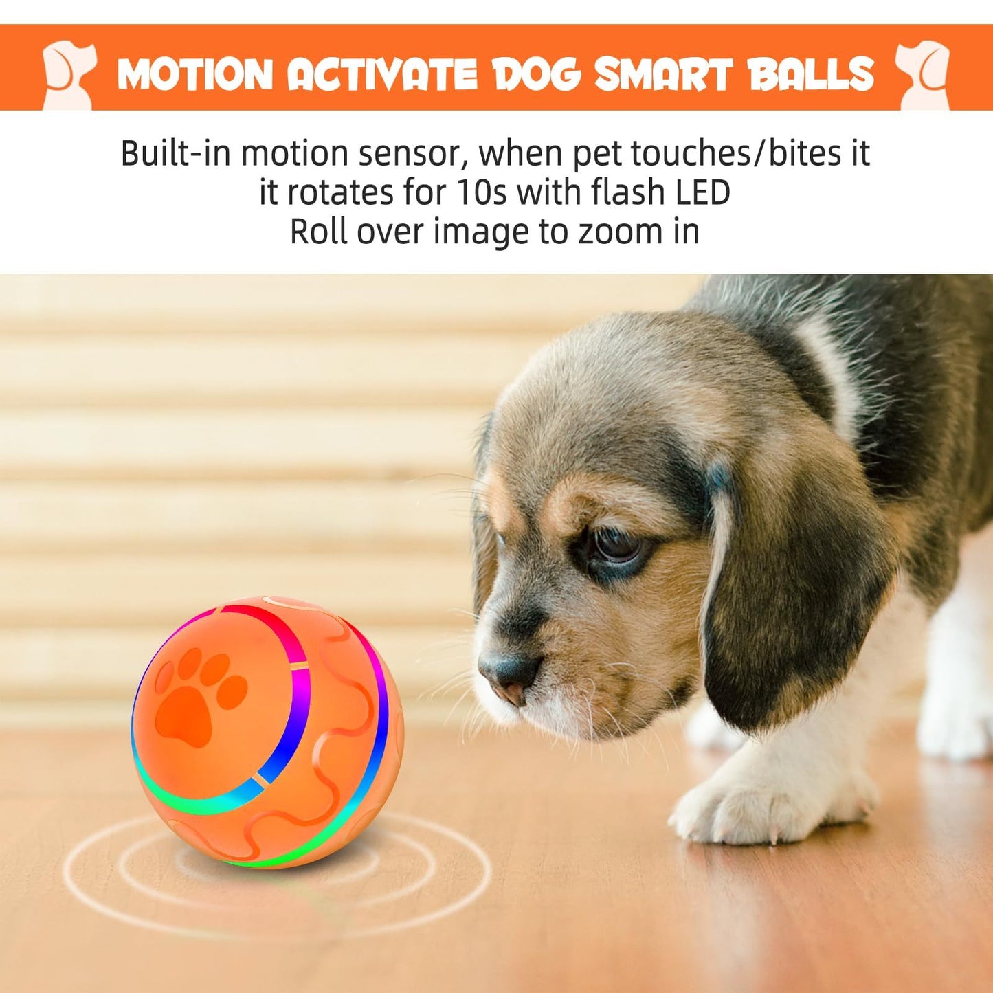 Orange Toy Ball Automatic Version