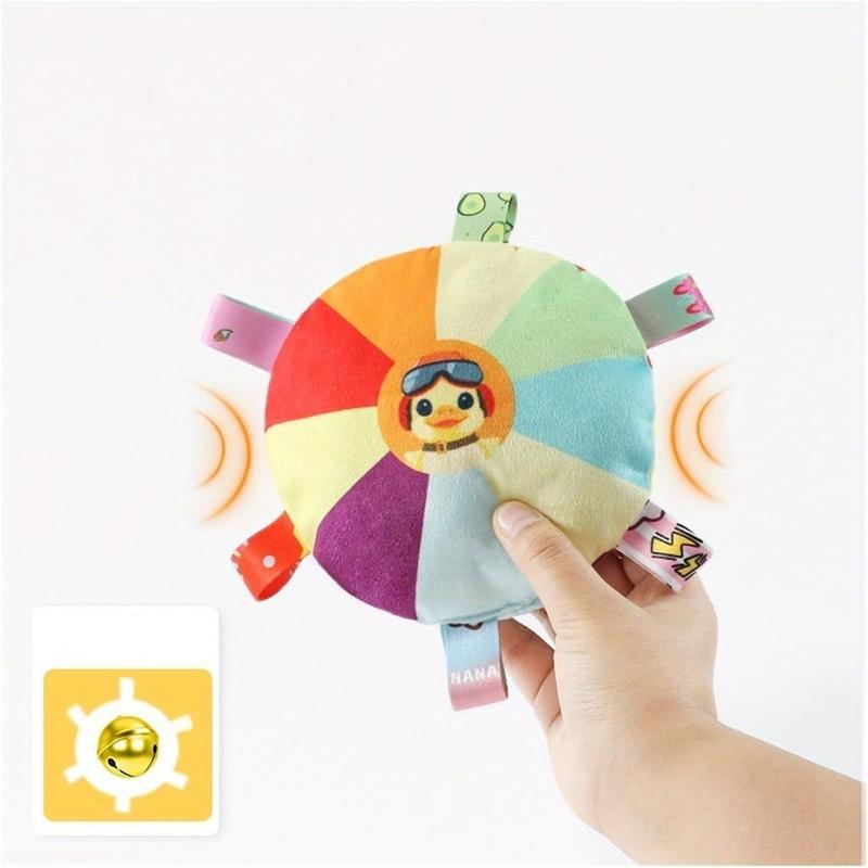 Plush Dog Flying Disc Chew Toy – Interactive & Durable