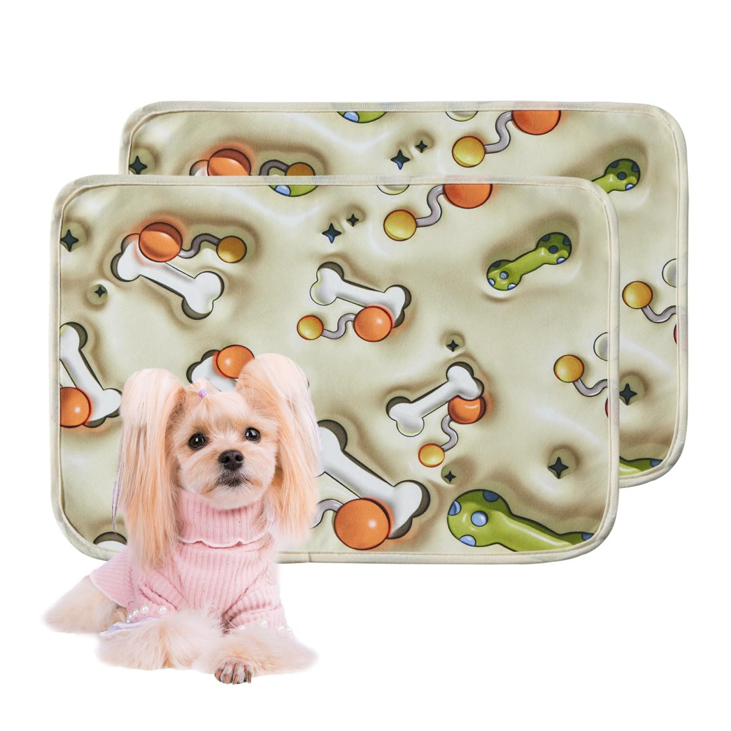 Qeils Reusable Puppy Pads – 2 Pack