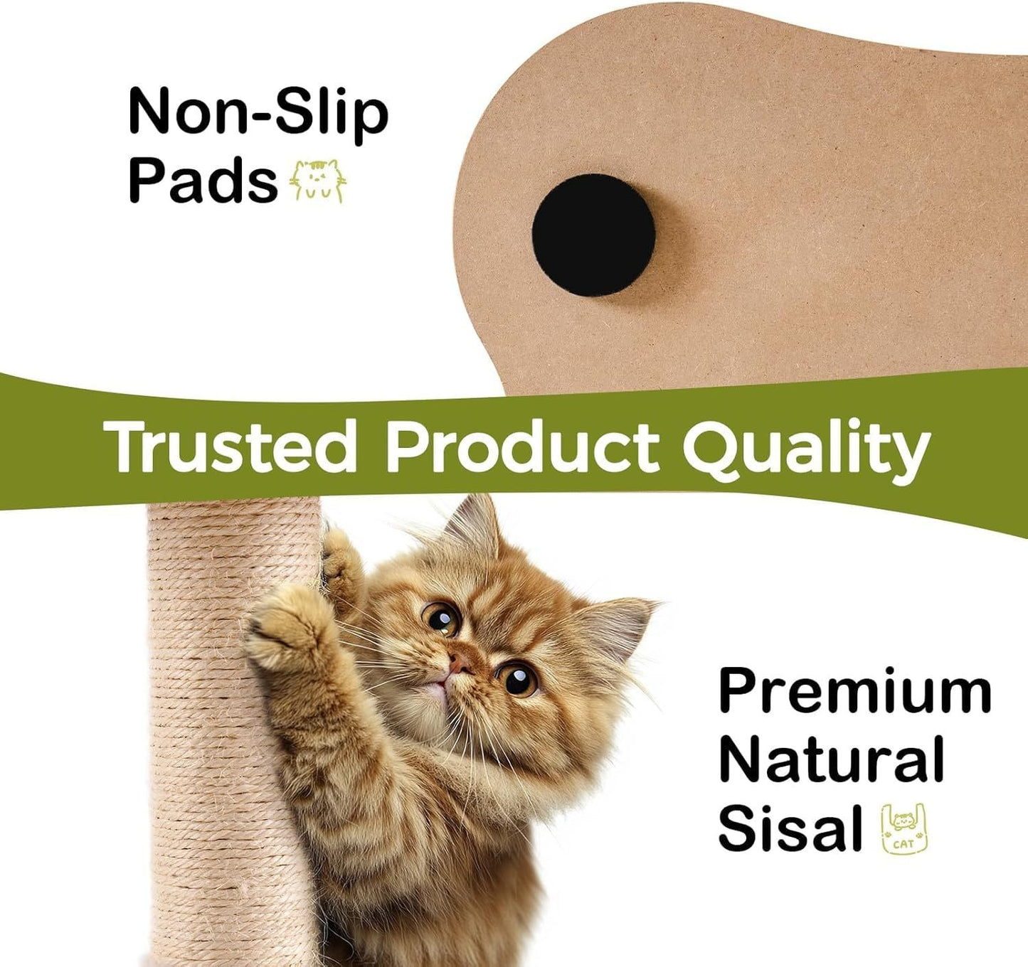 Cat Scratching Post & Bed