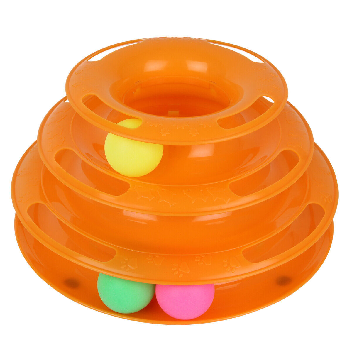 Trilaminar Cat Chase Ball Toy – Endless Fun & Exercise