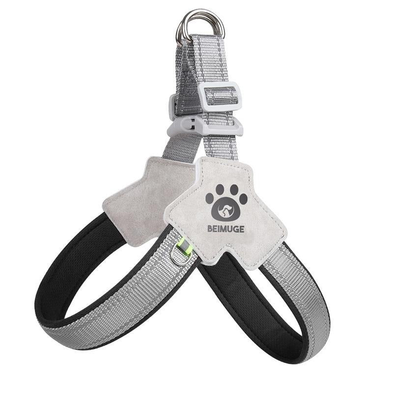 Adjustable Pet Harness & Leash Set – No-Pull, Reflective