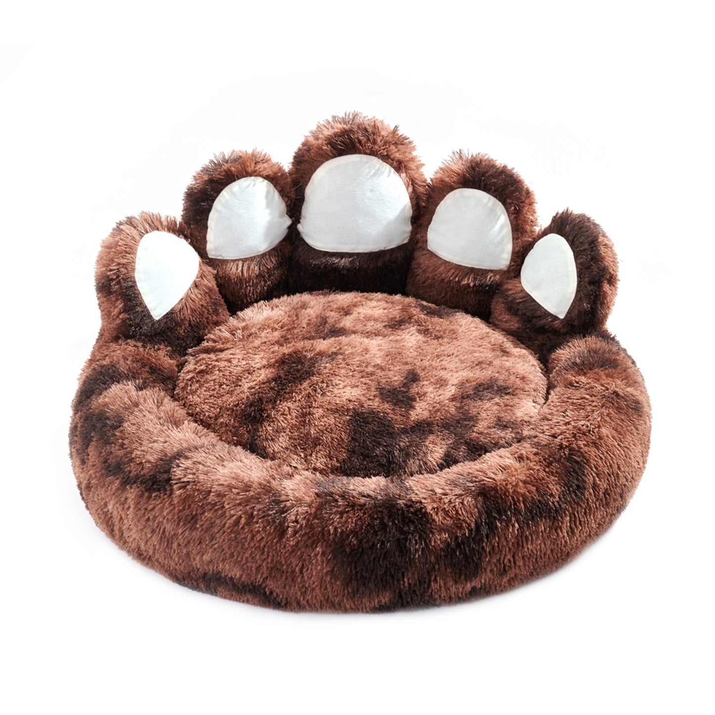 Bear Paw Dog Bed – Cozy Plush Bed for Small & Medium Dogs