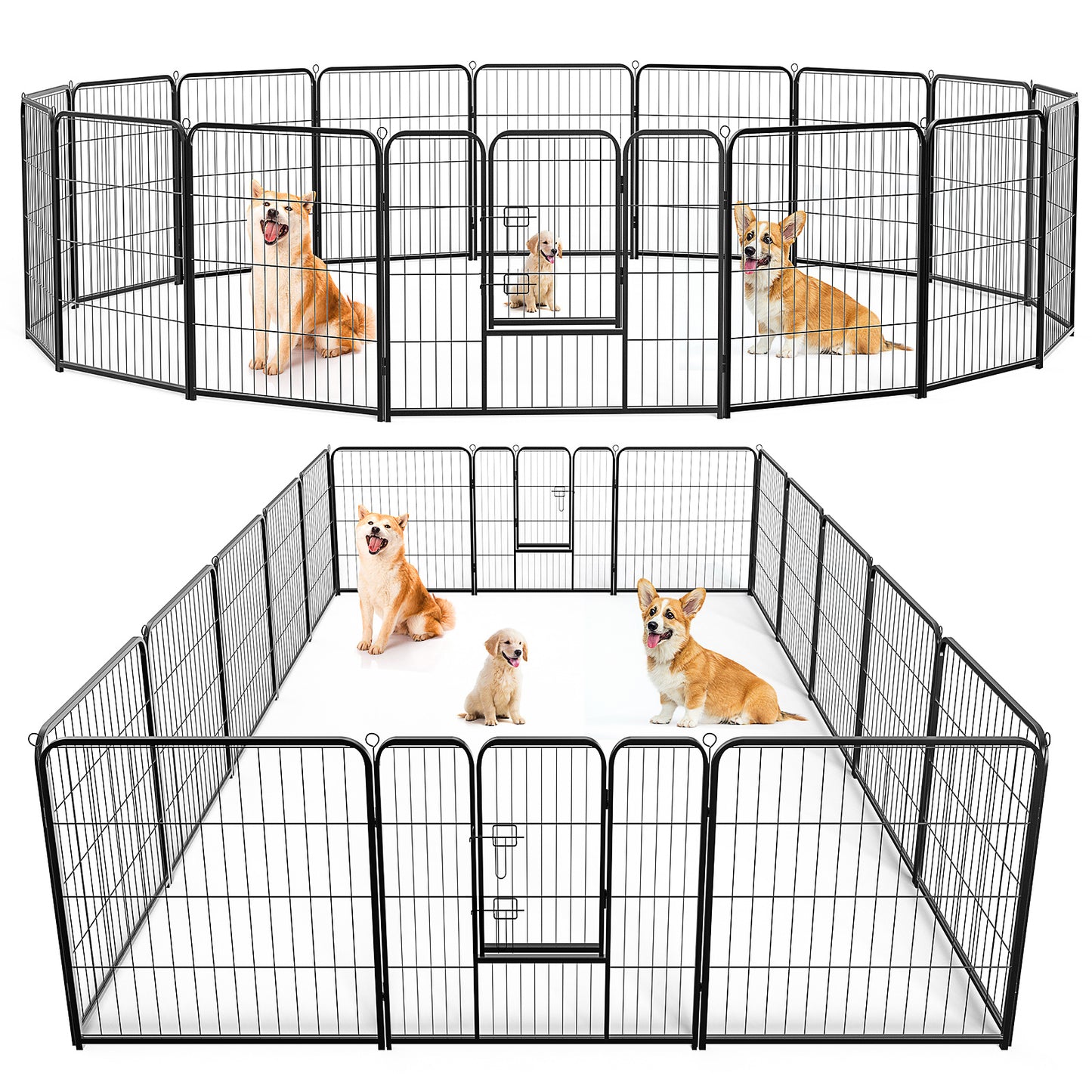Durable Indoor Dog Game Fence - Pet Playpen