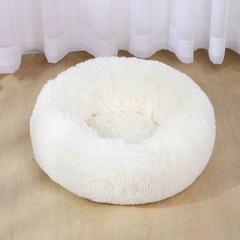 Soft Washable Plush Dog & Cat Bed