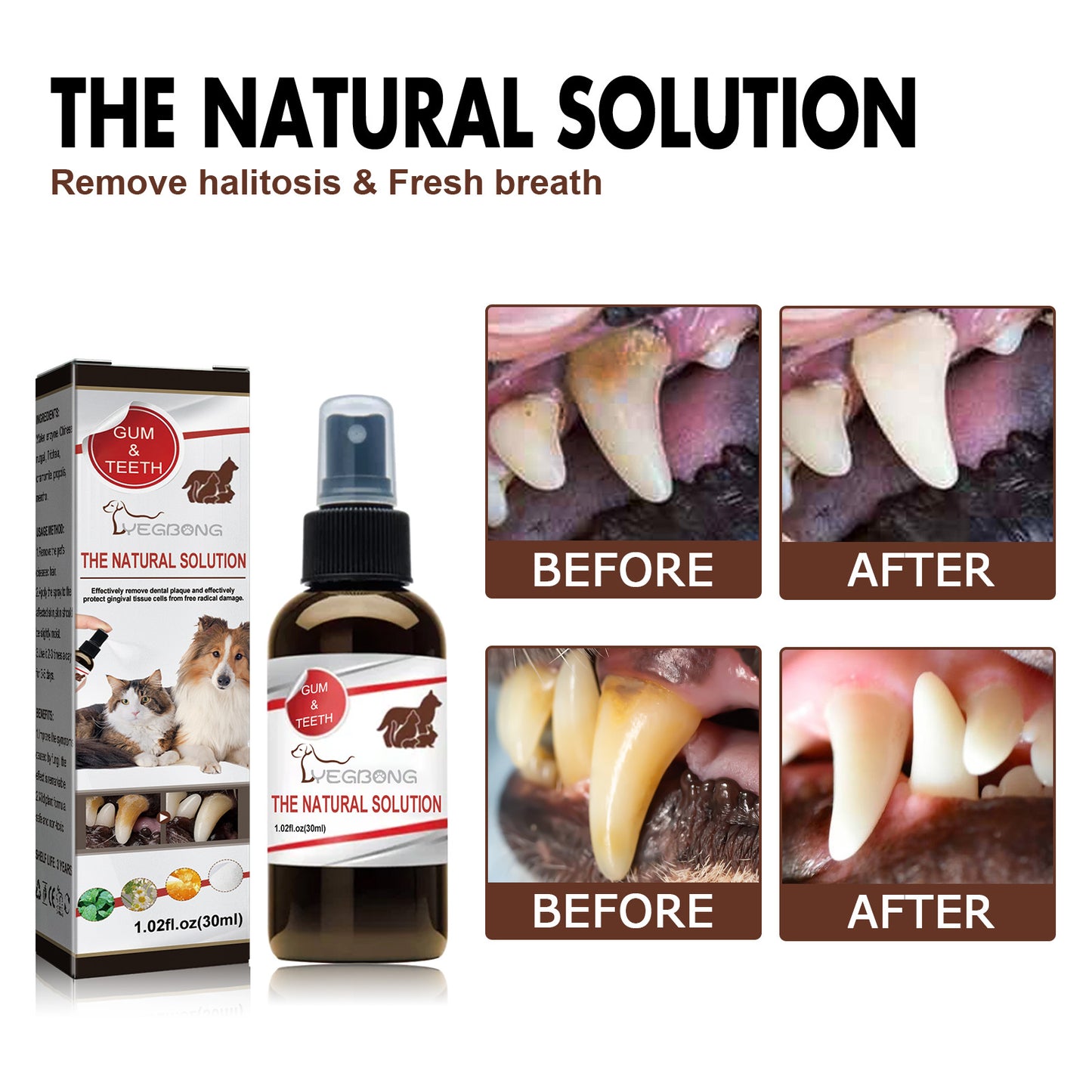 Pet Dental Cleaning Spray