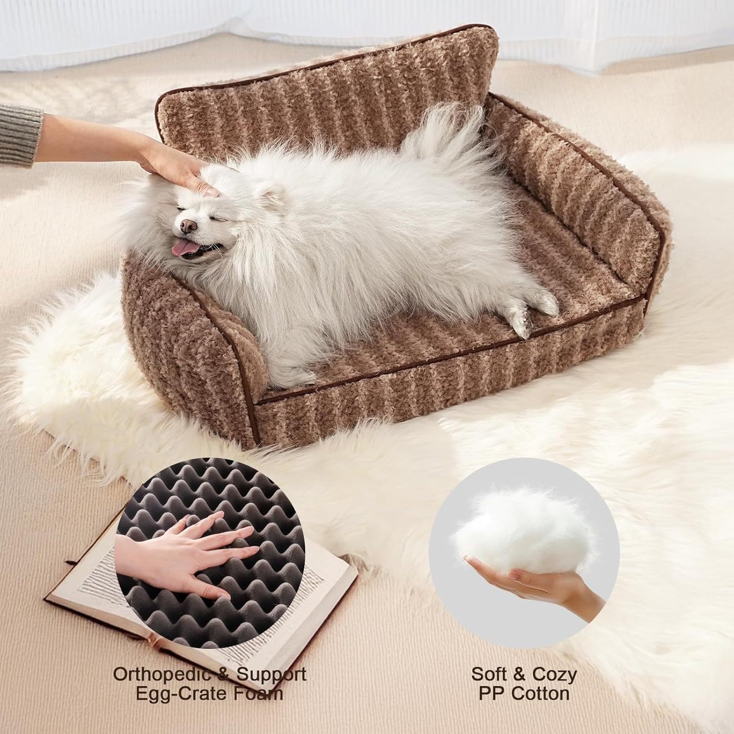 Orthopedic Cat Couch For Indoor Cats & Dog