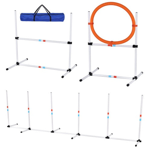 3PC Dog Agility Training Set – Obstacle Course for Dogs