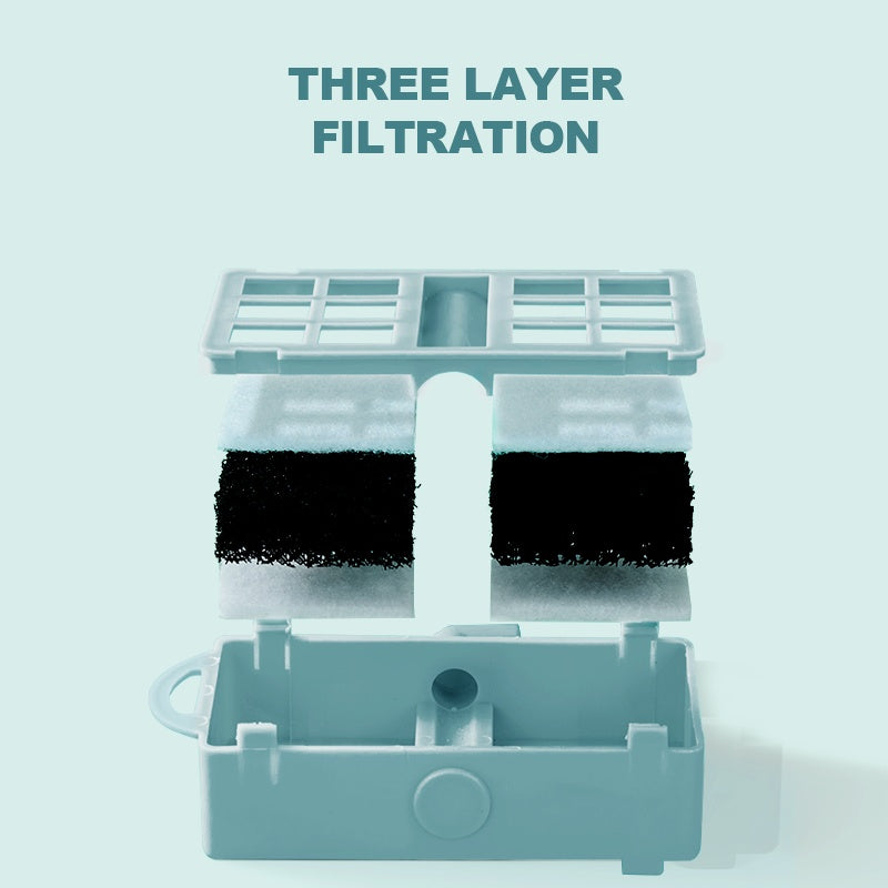 Green Wave Wall Filter Small 3W