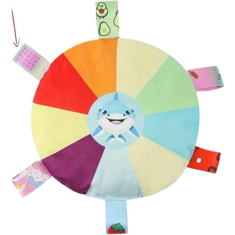 Plush Dog Flying Disc Chew Toy – Interactive & Durable