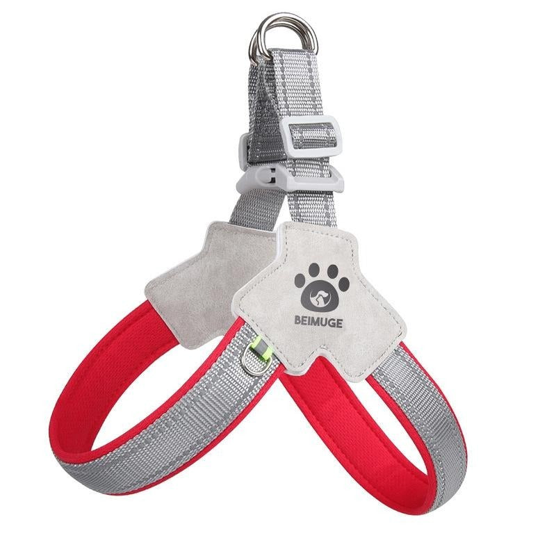 Adjustable Pet Harness & Leash Set – No-Pull, Reflective