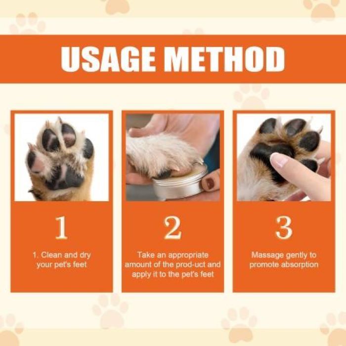 Natural Pet Paw Balm 1.7 Oz