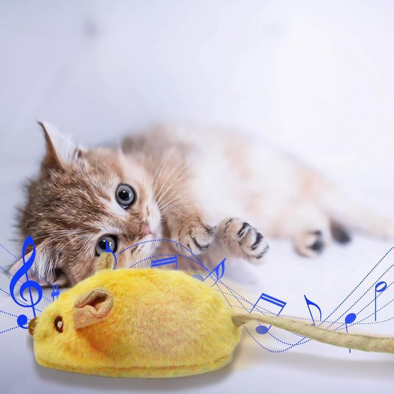 Interactive Cat Mouse Toy – Moving & LED Lights