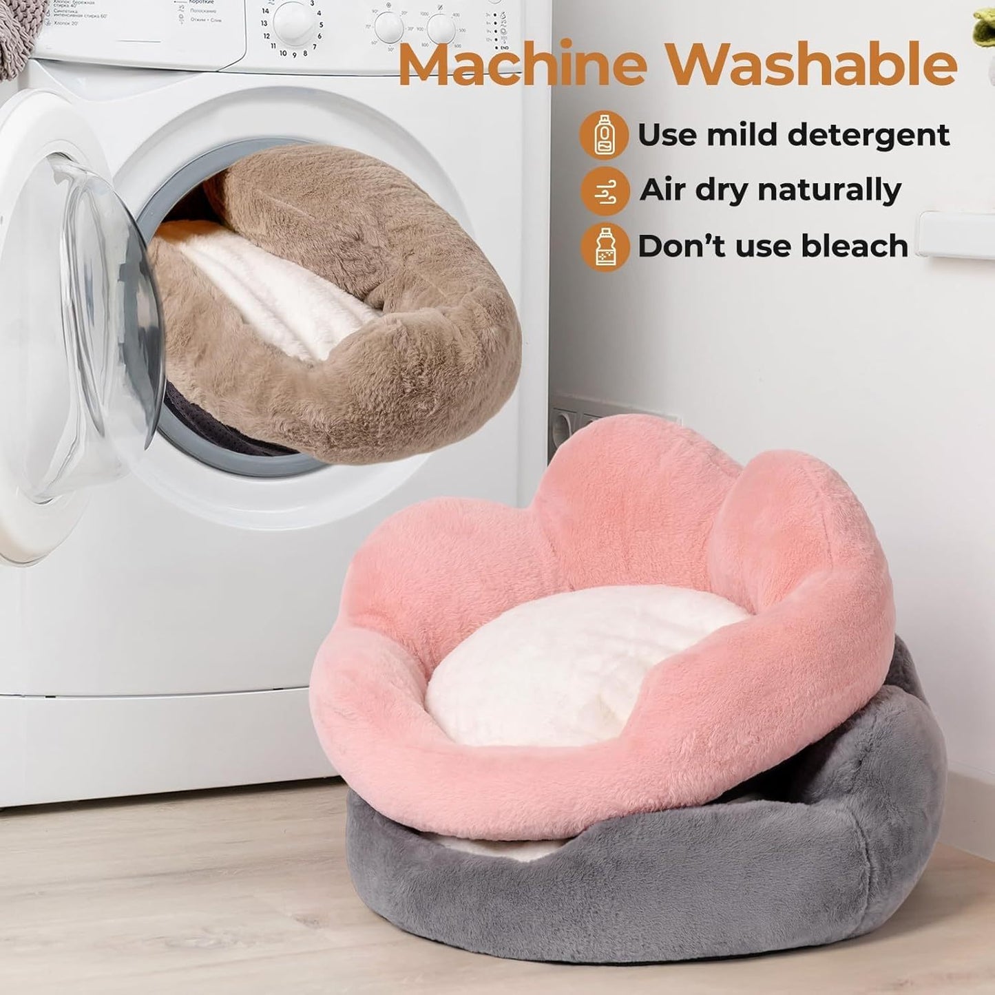 Round Cat Bed For Indoor Cats