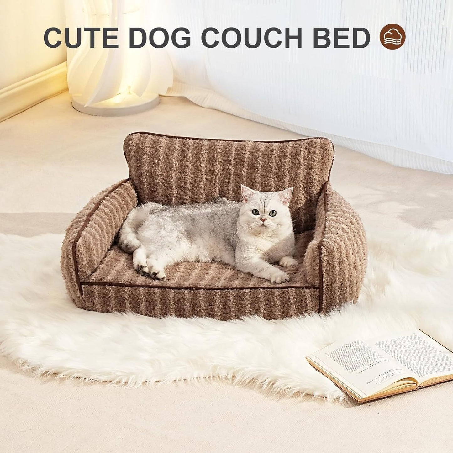Orthopedic Cat Couch For Indoor Cats & Dog