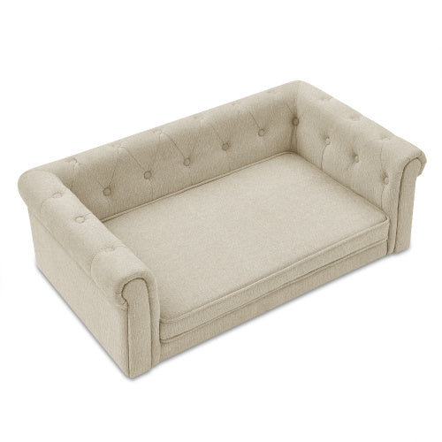Elegant Rectangular Pet Bed – Medium & Large Dogs