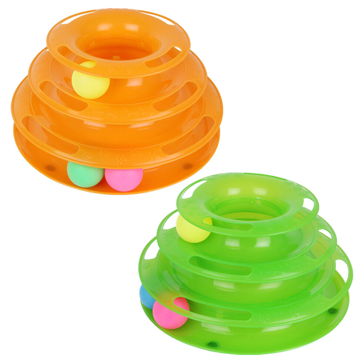 Trilaminar Cat Chase Ball Toy – Endless Fun & Exercise