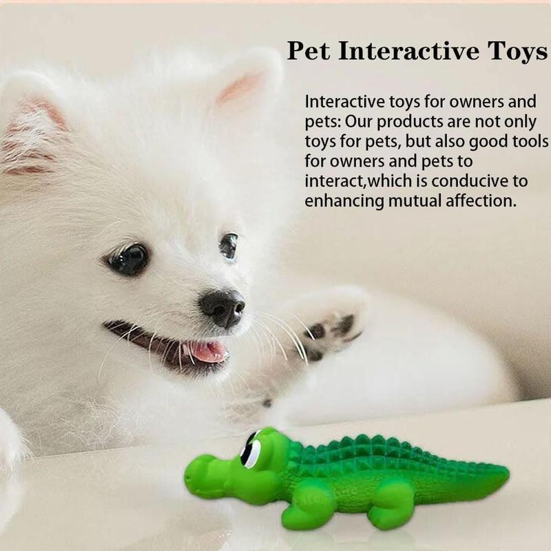 PROKEl Latex Alligator Pet Dog Toy