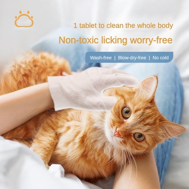 PET Cleaning & Deodorizing Bathing Wipes – For Dogs & Cats