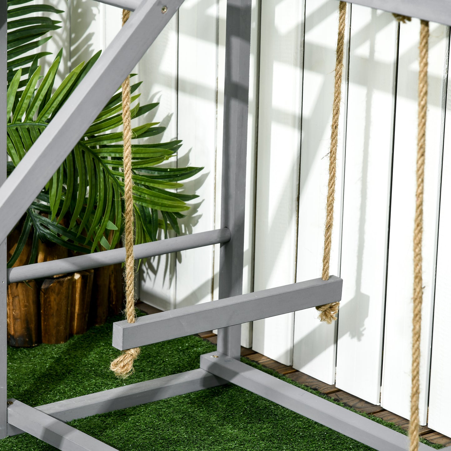 Chicken Activity Game With Swing & Perches for 3-4 Birds