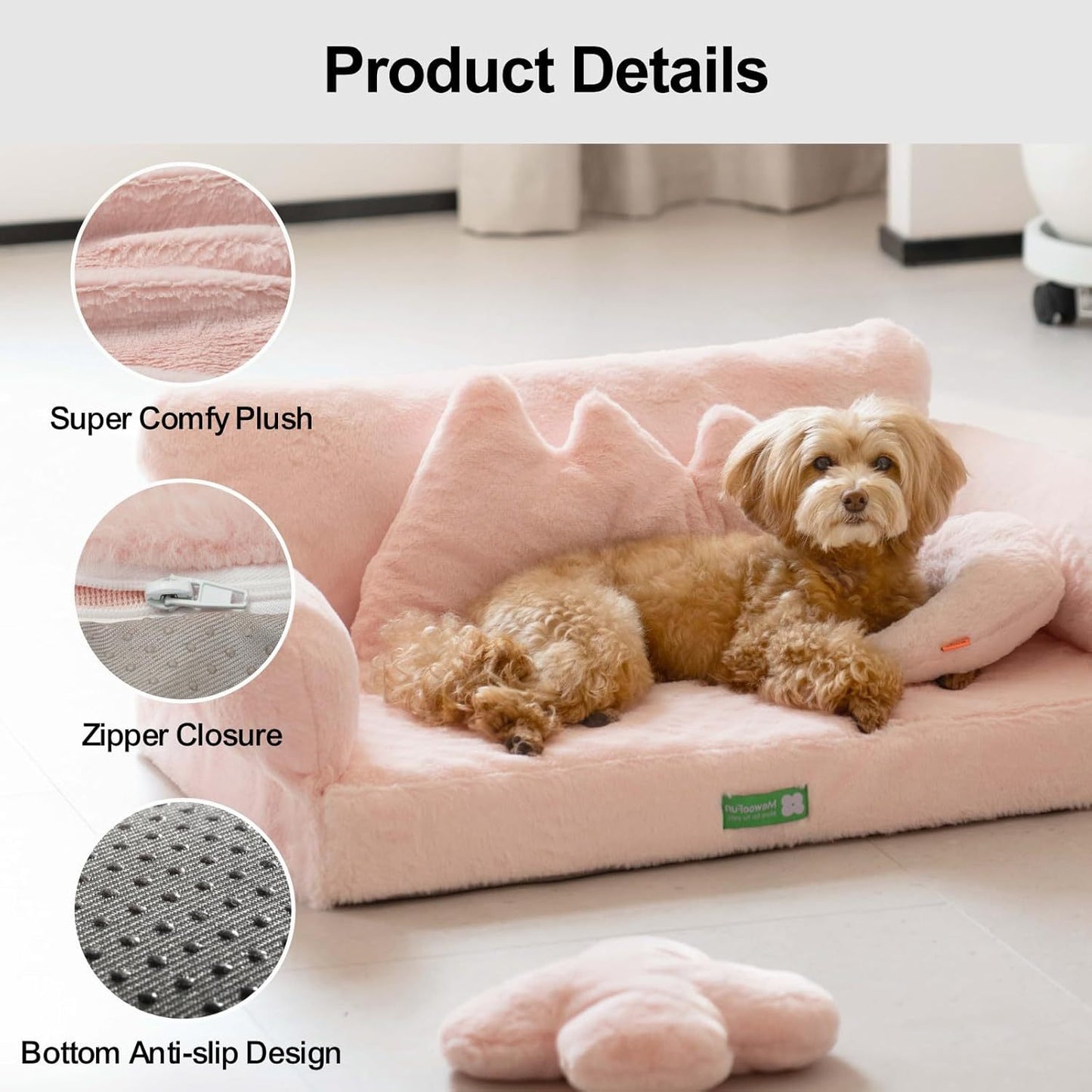 Fluffy Cat Sofa Bed